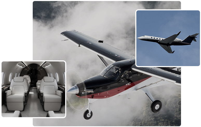 Flexible and Private Air Taxi Services | aircraftcharter.com